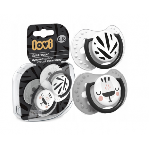 Cumlík LOVI dynamický, silikónový 2ks/Salt&Pepper